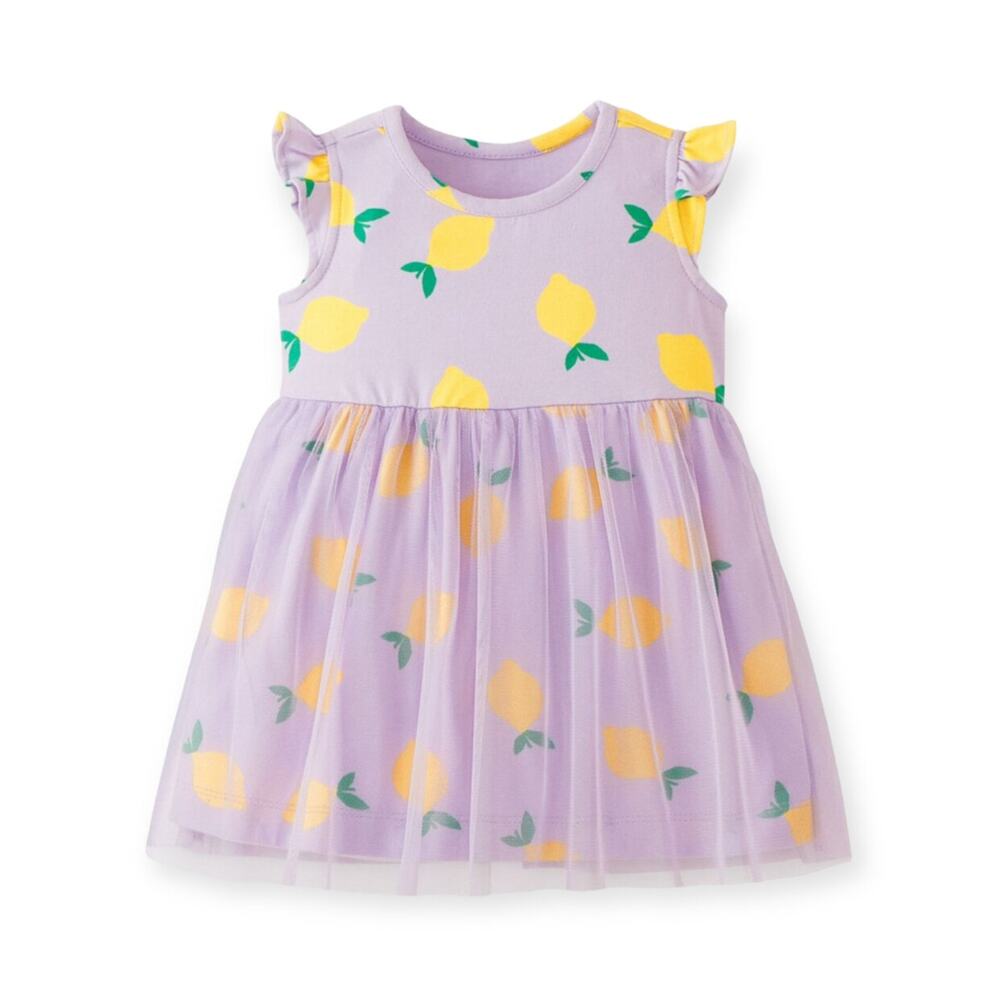 Hanna Andersson NWT Flutter Sleeve Tulle Dress. 18-24 Months
